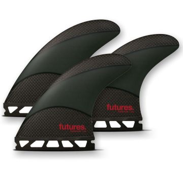 Futures Wellenreiter Finne Thruster Fin Set EA Eric Arakawa Techflex - 2024 Wellenreiten 1