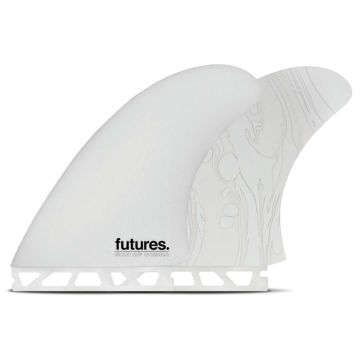 Futures Wellenreiter Finne Twin Fin Set Son of Cobra fiberglass Grau - 2024 Zubehör 1