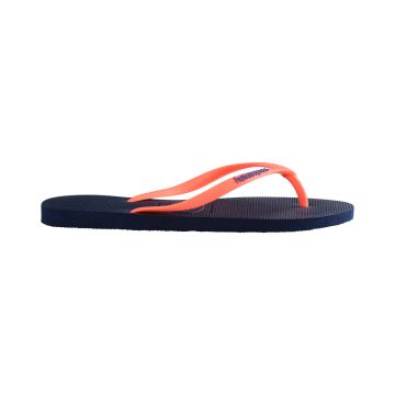 Havaianas Sandale Slim Logo Navy Blue Damen 2017 Fashion 1