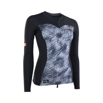 ION Neo-/ Thermotop Neo Zip Top 1.5 women 013 black-flowers 2025 Neo-/Thermotops 1