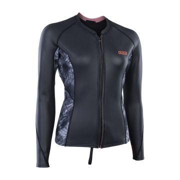 ION Neo-/ Thermotop Neo Zip Top 2/1 LS Skin women 2/1 013 black-flowers 2025 Neo-/Thermotops 1