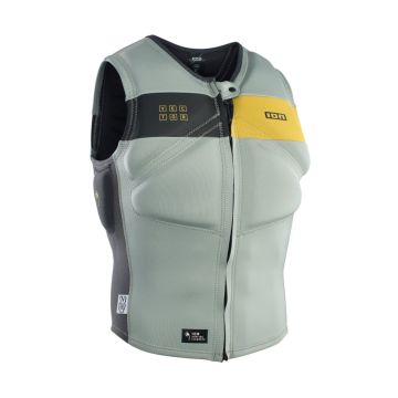 ION Prallschutzweste Vector Vest Amp Front Zip 610 light-olive 2023 Kiten 1