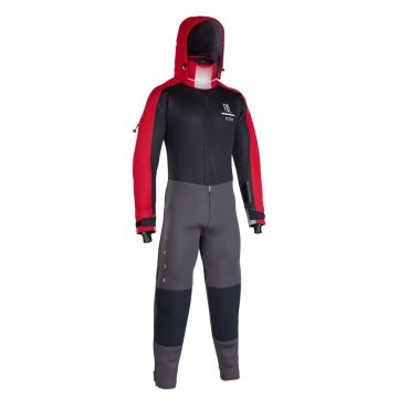 ION Trockenanzug Fuse Drysuit BZ DL 4/3 Herren black/red 2025 Trockenanzug 1