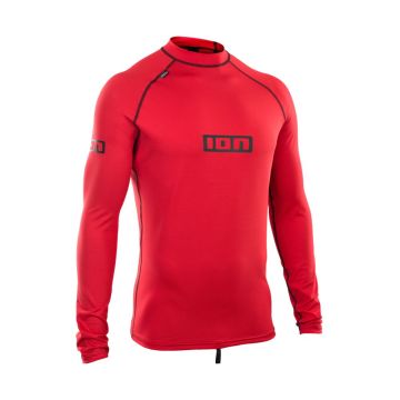 ION UV-Shirt Rashvest Promo Rashguard Men LS red 2025 Tops, Lycras, Rashvests 1