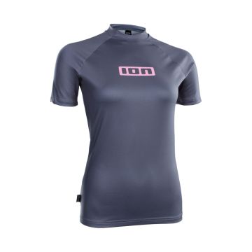 ION UV-Shirt Rashvest Promo Rashguard Women SS steel blue 2025 Tops, Lycras, Rashvests 1