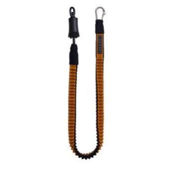 Mystic Kite Zubehör Kite Safety Leash Long 955-Black / Orange 2025 Leashes/ Safety 1