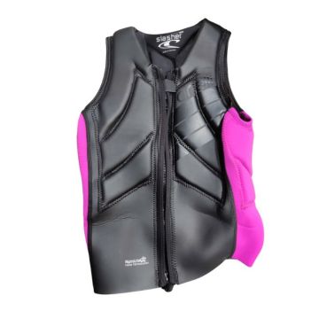 Oneill Neopren Weste Wms Slasher Kite Vest GJ5 GLIDE-BLACK/BERRY 2020 Westen 1