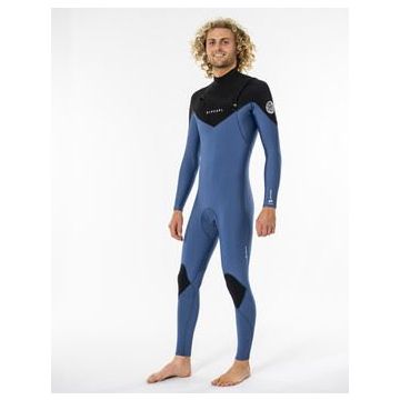 Rip Curl Neoprenanzug DAWN PATROL C/ZIP GB ST 3/2 Herren Langarm 3483-BLUE BLACK 2023 Langarm Neoprenanzug 1