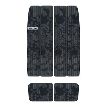 Mystic Deckpad Ambush Mid + Front Deckpad 905-Black Allover 2022 Leashes 1