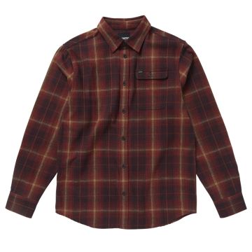 Mystic Hemd The Check Shirt 300-Red Herren 2023 Sweater 1