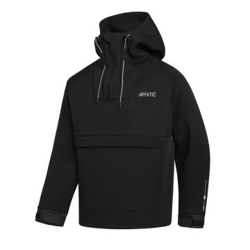 Mystic Neopren Überzieher Fury Neoprene Hoodie 3/2mm 900-Black 2025 Neopren Überzieher 1