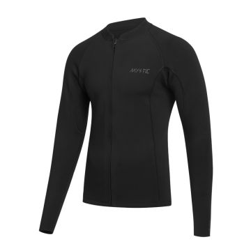 Mystic Neopren Überzieher Majestic Surf Jacket L/S 2mm Fzip 900-Black 2024 Neopren 1