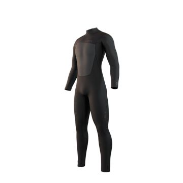 Mystic Neoprenanzug Majestic Fullsuit m Bzip 4/3 Herren Langarm 900-Black 2025 Neopren 1