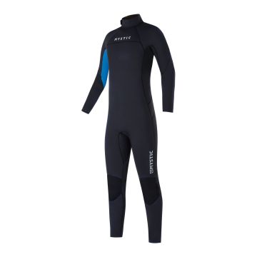 Mystic Neoprenanzug Star Fullsuit Bzip Flatlock Kids 3/2 Junior Langarm 900-Black 2025 Neopren 1