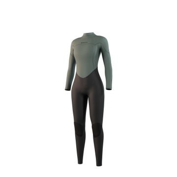 Mystic Neoprenanzug Star Fullsuit Bzip Women 3/2 Damen Langarm 643-Dark Olive 2025 Langarm Neoprenanzug 1