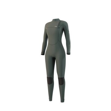 Mystic Neoprenanzug The One Fullsuit Zipfree Women 4/3 Damen Langarm 643-Dark Olive 2024 Neopren 1