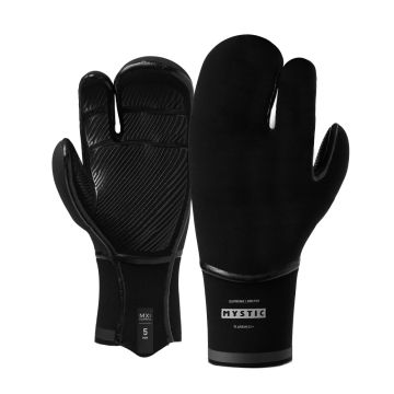 Mystic Neoprenhandschuhe Supreme Glove 5mm Lobster 5 900-Black 2025 Neopren Handschuhe 1