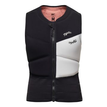 Mystic Prallschutzweste Dusk Impact Vest Fzip Women 900-Black 2025 Kiten 1