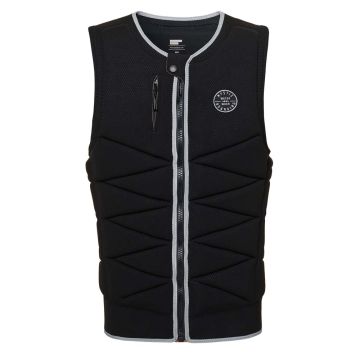 Mystic Prallschutzweste Outlaw Impact Vest Fzip Wake 900-Black 2024 Wakeboard Westen 1