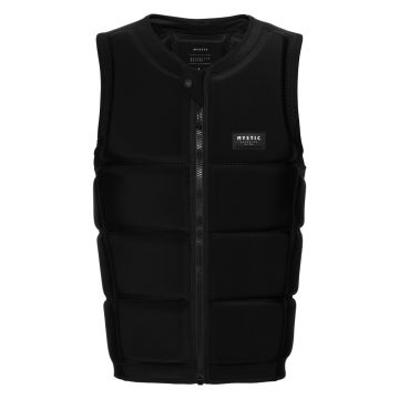 Mystic Prallschutzweste Star Impact Vest Fzip Wake 900-Black 2025 Wakeboard Westen 1