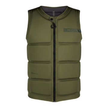 Mystic Prallschutzweste Star Impact Vest Fzip Wake CE 608-Brave Green 2024 Wakeboarden 1