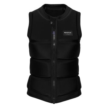 Mystic Prallschutzweste Star Impact Vest Fzip Wake Women 900-Black 2025 Wakeboard Westen 1