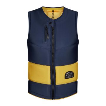 Mystic Prallschutzweste Stone Impact Vest Fzip Wake 449-Night Blue 2021 Wakeboard Westen 1