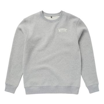 Mystic Pullover Ethos Crew Sweat 848-Light Grey Melee Herren 2023 Männer 1