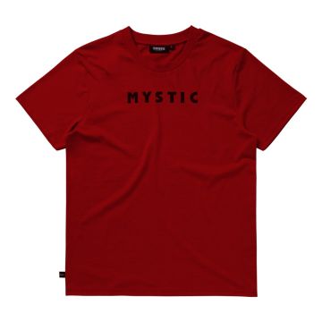 Mystic T-Shirt Icon Tee Men 300-Red Herren 2023 Männer 1