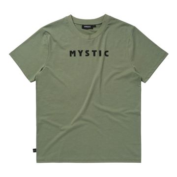 Mystic T-Shirt Icon Tee Men 643-Dark Olive Herren 2023 T-Shirts 1