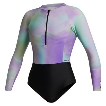 Mystic UV-Shirt Rashvest Jayde L/S One Piece Women 517-Purple / Green 2025 Tops, Lycras, Rashvests 1