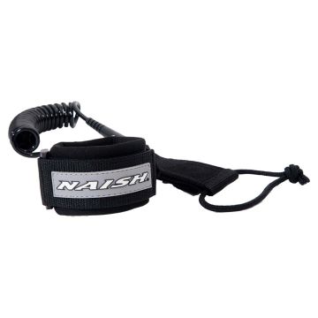 Naish Wing Zubehör S26 Wing-Surfer Coil Wrist Leash black 2024 Leashes 1