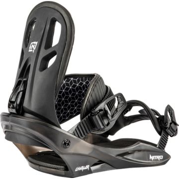 Nitro Snowboard Bindung Charger Bdg (Polybag) black Junior 2023 Bindungen 1