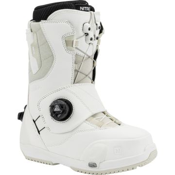 Nitro Snowboard Boot CAVE STEP ON TLS WHITE Damen 2025 Boots 1