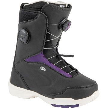 Nitro Snowboard Boot SCALA BOA W BLACK-PURPLE Damen 2025 Boots 1