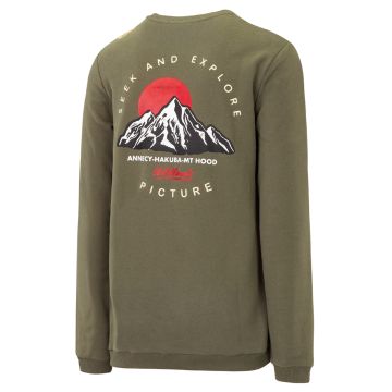 Picture Pullover MT Hood Dark Army Green Herren 2020 Sweater 1