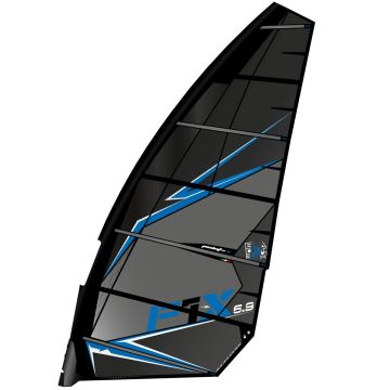 Point 7 Windsurf Segel F1X RACING FOIL NO CAM smoke grey 2024 Windsurfen 1