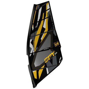 Point 7 Windsurf Segel SPY pearl black 2024 Wave 1