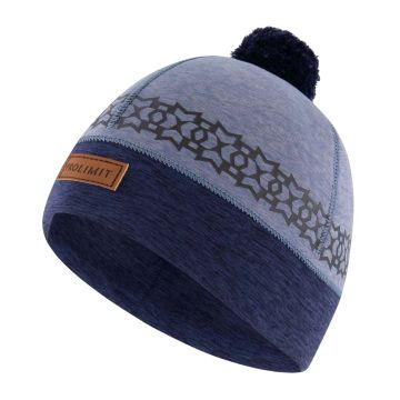 Pro Limit Neoprenmütze PL Neoprene Beanie PomPom Artic ALLOY/BLUE (co) Neopren Hauben & Mützen 1