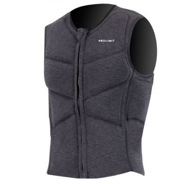 Pro Limit Prallschutz Weste Vest Mercury Half padded Frontzip Black 2024 Kiten 1