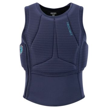 Pro Limit Prallschutz Weste Womens Flare Vest Half Padded Side Zip Navy/Turquise 2024 Westen 1