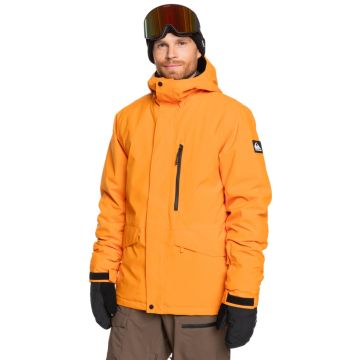 Quiksilver Snow Jacke MISSION SOLI JK NZJ0-Orange Pepper Herren 2025 Mens Jackets 1