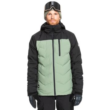 Quiksilver Snow Jacke THE EDGE GLW0-Sea Spray Herren 2025 Mens Jackets 1