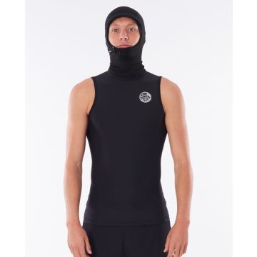 Rip Curl Neoprenunterzieher FLASHBOMB 0.5MM HOOD VEST 0,5 90-BLACK 2023 Neopren Unterzieher 1