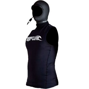 Rip Curl Neopren Unterzieher Flashbomb Polypro Hood Vest 0.5 BLACK 2020 Neopren Unterzieher 1