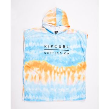 Rip Curl Poncho HOODED PRINT TOWEL - BOY - 1651-BLUE/WHITE 2022 Poncho 1