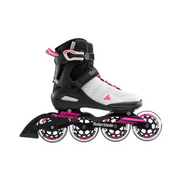 Rollerblade Inline Skates Sirio 90 W grigio chiaro/rosa 2022 Skaten 1