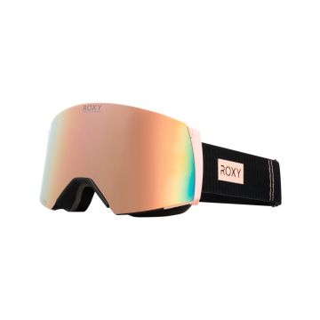 Roxy Goggle WILDLOVE KVJ9-Black/Clux Pink Rose Damen 2025 Goggles 1