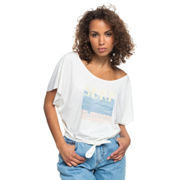 Roxy T-Shirt BORN TO BE ROXY A WBK0-SNOW WHITE Damen 2022 Tops 1