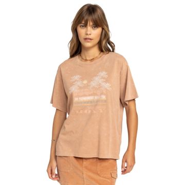 Roxy T-Shirt MOONLIGHTSUN A CLB0-Camel Damen 2025 Tops 1